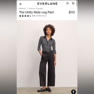 Overland Wide Leg Utility Pant